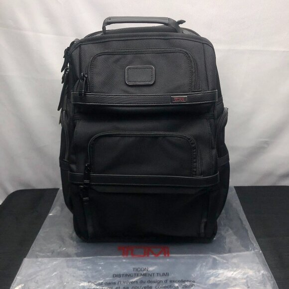 TUMI Alpha 3 T-Pass Business Class Brief Pack - Picture 1 of 16